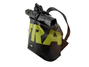 GEORGE BIKE big rolltop upcycled backpack recycled sustainable bags 3c Rebago