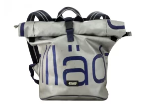 GEORGE BIKE big rolltop upcycled backpack recycled upcycling bags 11k Rebago