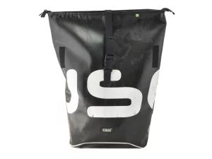 GEORGE BIKE big rolltop upcycled backpack recycled upcycling bags 12g Rebago