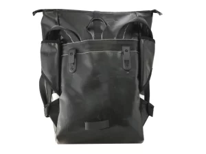 GEORGE BIKE big rolltop upcycled backpack recycled upcycling bags 12j Rebago