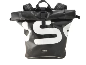 GEORGE BIKE big rolltop upcycled backpack recycled upcycling bags 12k Rebago