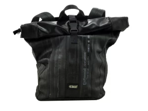 GEORGE BIKE big rolltop upcycled backpack recycled upcycling bags 4k Rebago