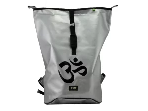GEORGE XL big roll upcycled backpack rebago recycled upcycling bags 156b Rebago