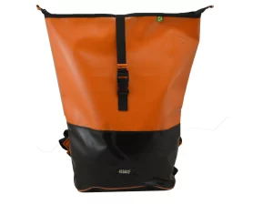 GEORGE XL big roll upcycled backpack rebago recycled upcycling bags 158a Rebago