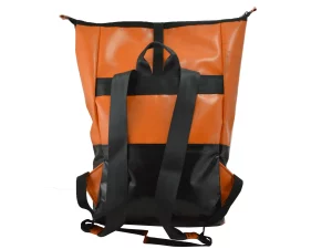 GEORGE XL big roll upcycled backpack rebago recycled upcycling bags 158b Rebago