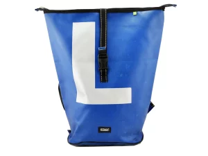 GEORGE XL big roll upcycled backpack rebago recycled upcycling bags 19d Rebago