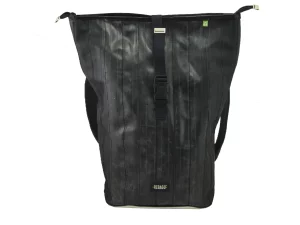 GEORGE XL big roll upcycled backpack rebago recycled upcycling bags 53a Rebago