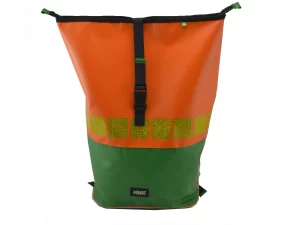 GEORGE XL big roll upcycled backpack rebago recycled upcycling bags 74a Rebago