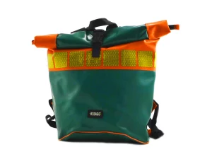 GEORGE XL big roll upcycled backpack rebago recycled upcycling bags 74c Rebago