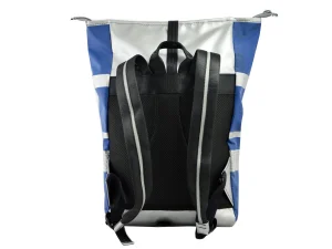 GEORGE XL big rolltop upcycled backpack recycled sustainable bag 63c Rebago