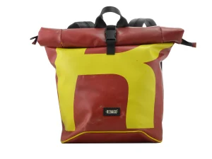 GEORGE XL big rolltop upcycled backpack recycled sustainable bags 10a Rebago