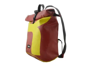 GEORGE XL big rolltop upcycled backpack recycled sustainable bags 10b Rebago