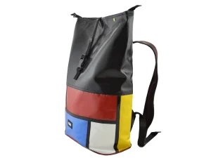 GEORGE XL big rolltop upcycled backpack recycled sustainable bags 18b Rebago