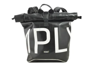 GEORGE XL big rolltop upcycled backpack recycled sustainable bags 19aa Rebago