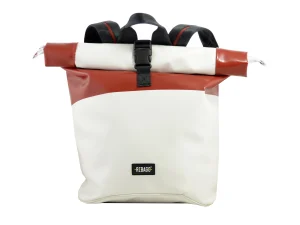 GEORGE XL big rolltop upcycled backpack recycled sustainable bags 28aa Rebago