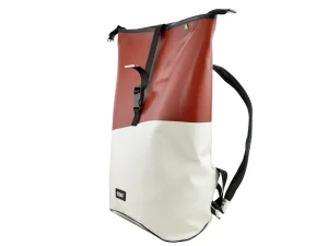 GEORGE XL big rolltop upcycled backpack recycled sustainable bags 4ab Rebago