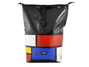 GEORGE XL big rolltop upcycled backpack recycled sustainable bags 70b Rebago