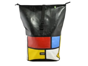 GEORGE XL big rolltop upcycled backpack recycled sustainable bags 87a Rebago