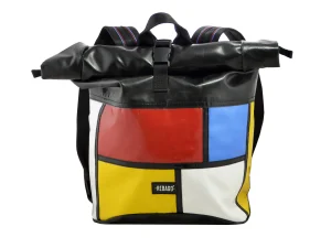 GEORGE XL big rolltop upcycled backpack recycled sustainable bags 87d Rebago