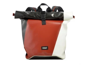 GEORGE XL big rolltop upcycled backpack recycled sustainable bags 9aa Rebago