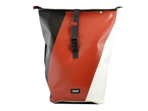 GEORGE XL big rolltop upcycled backpack recycled sustainable bags 9ab Rebago