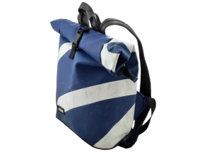 GEORGE XL big rolltop upcycled backpack recycled upcycling bags 10j Rebago