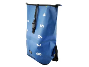 GEORGE XL big rolltop upcycled backpack recycled upcycling bags 15e Rebago