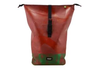 GEORGE XL big rolltop upcycled backpack recycled upcycling bags 16f Rebago