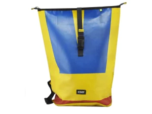 GEORGE XL big rolltop upcycled backpack recycled upcycling bags 22e Rebago