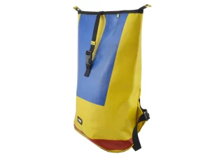 GEORGE XL big rolltop upcycled backpack recycled upcycling bags 22f Rebago