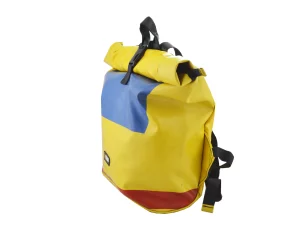 GEORGE XL big rolltop upcycled backpack recycled upcycling bags 22i Rebago