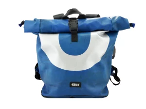 GEORGE XL big rolltop upcycled backpack recycled upcycling bags 26g Rebago