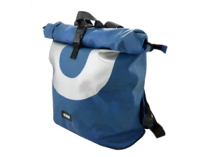 GEORGE XL big rolltop upcycled backpack recycled upcycling bags 26h Rebago