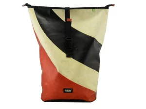 GEORGE XL big rolltop upcycled backpack recycled upcycling bags 34h Rebago