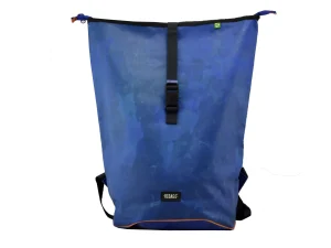 GEORGE XL big rolltop upcycled backpack recycled upcycling bags 91d Rebago