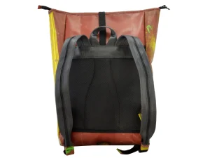 GEORGE XL big rolltop upcycled sustainable backpack recycled bags 42d Rebago
