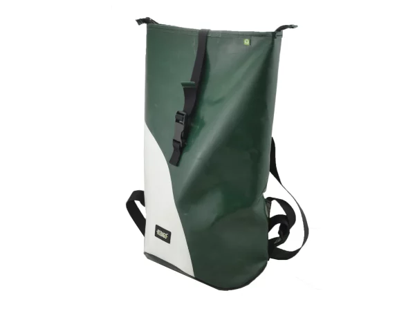 George M upcycled backpack recycled bags 13g Rebago