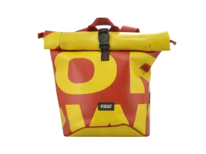 George M upcycled backpack recycled bags 35h Rebago