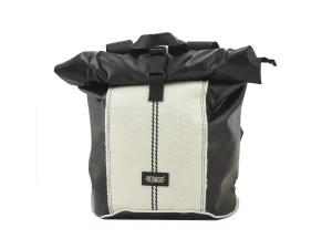 George M upcycled backpack recycled bags 85d Rebago