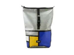George M upcycled backpack recycled bags csustainable wallets 18a Rebago