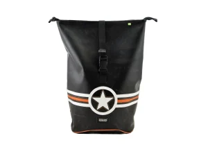 George M upcycled backpack recycled bags fair trade wallets 4b Rebago