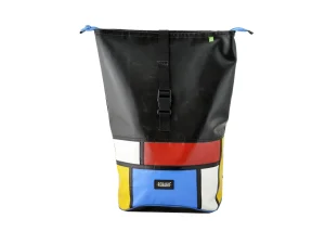 George M upcycled backpack recycled sustainable bags 11b Rebago