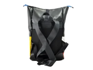 George M upcycled backpack recycled sustainable bags 11d Rebago