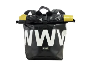 George M upcycled backpack recycled sustainable bags 21aa Rebago