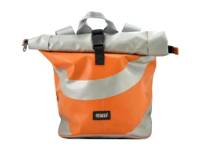 George M upcycled backpack recycle