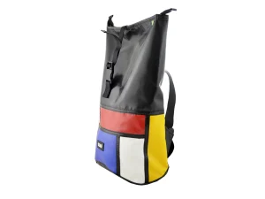 George M upcycled backpack recycled sustainable bags 43b Rebago