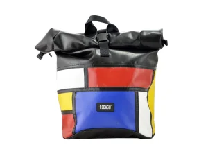 George M upcycled backpack recycled sustainable bags 43d Rebago