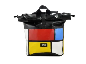 George M upcycled backpack recycled sustainable bags 5a Rebago