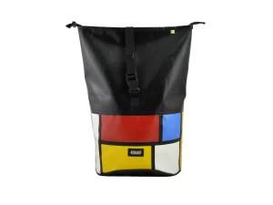 George M upcycled backpack recycled sustainable bags 5b Rebago