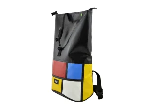 George M upcycled backpack recycled sustainable bags 5c Rebago